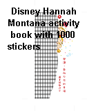 Disney Hannah Montana activity book with 1000 stickers